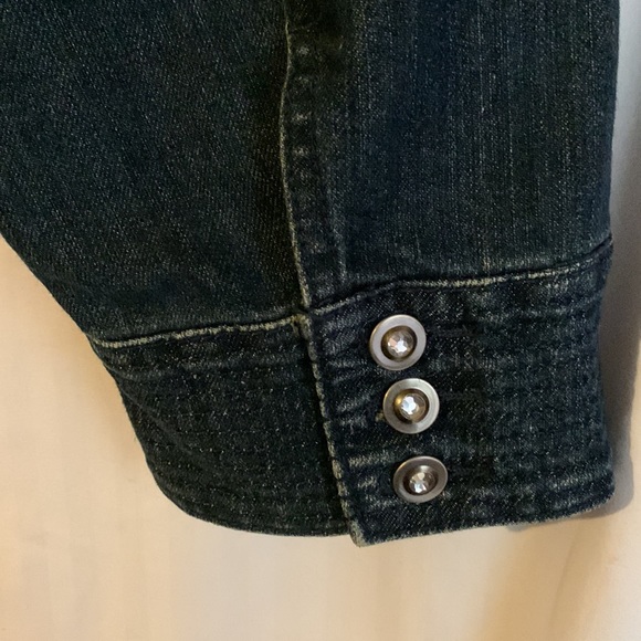 Ashley Stewart Jean Jacket Size 4x - Picture 3 of 7
